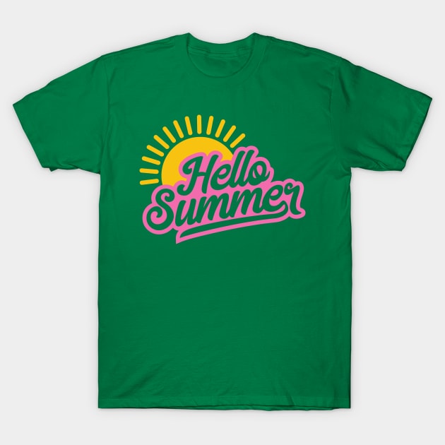 Hello summer T-Shirt by Sabahmd